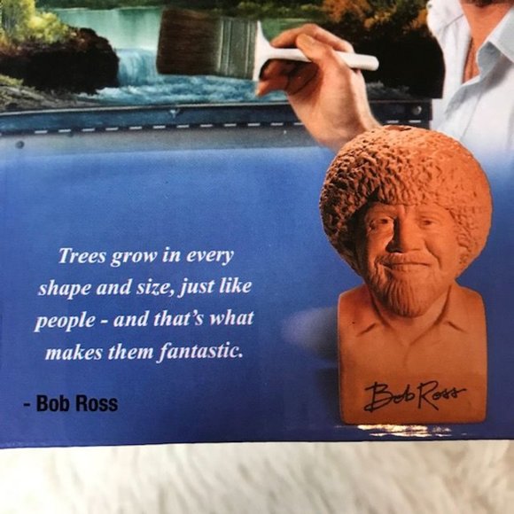 NWOT Bob Ross Chia Pet - Picture 2 of 7